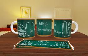 Caneca Porcelana 325Ml Feliz Dia Dos Professores Mod 5