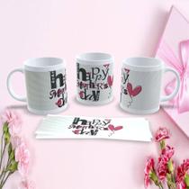 Caneca Porcelana 325ML Mães Estampa 140 Dia das Mães Branco Outras Marcas Caneca Porcelana 325ML Mães Estampa 140 Dia das Mães Branco Outras Marcas