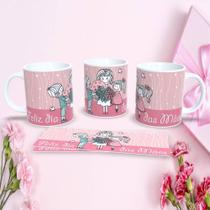 Caneca Porcelana 325ML Mães Estampa 18 Dia das Mães com Tema Especial Branco Outras Marcas Caneca Porcelana 325ML Mães Estampa 18 Dia das Mães com Tema Especial Branco Outras Marcas