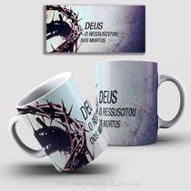 Caneca Porcelana 325ml Personalizada Gospel Gospel 15