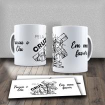 Caneca Porcelana 325ml Personalizada Jesus Vive Jesus 16