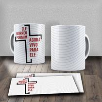 Caneca Porcelana 325ml Personalizada Jesus Vive Jesus 8 Caneca Porcelana 325ml Personalizada Jesus Vive Jesus 8