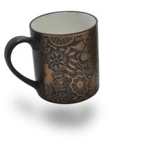 Caneca Porcelana 340ml Design exclusivo Matt Roses para café Caneca Porcelana 340ml Design exclusivo Matt Roses para café