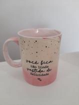 Caneca Porcelana 350ml Marca: Espaço Delas Caneca Porcelana 350ml Marca: Espaço Delas