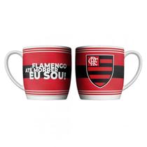 Caneca Porcelana 360ml Copo Time de Futebol Flamengo Resistente Café Caneca Porcelana 360ml Copo Time de Futebol Flamengo Resistente Café