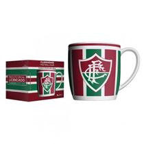 Caneca Porcelana 360ml Copo Time de Futebol Fluminense Resistente Café Caneca Porcelana 360ml Copo Time de Futebol Fluminense Resistente Café