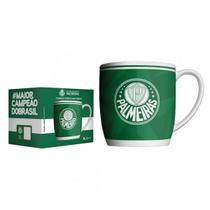 Caneca Porcelana 360ml Copo Time de Futebol Palmeiras Resistente Café Caneca Porcelana 360ml Copo Time de Futebol Palmeiras Resistente Café