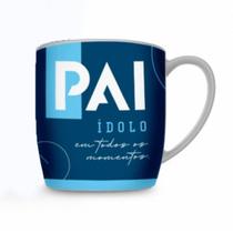 Caneca Porcelana 360Ml - Pai Ídolo