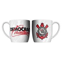 Caneca Porcelana 360ml Time Resistente Café Leite Uso Diário