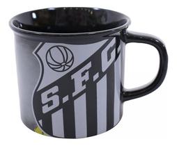 Caneca Porcelana 400 Ml - Santos
