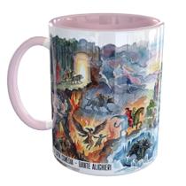Caneca Porcelana A Divina Comedia - Dante Alighieri
