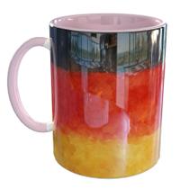 Caneca Porcelana Alemanha Bandeira
