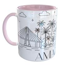 Caneca Porcelana Amazonas Manaus