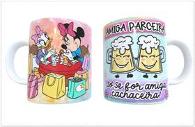 Caneca Porcelana Amiga Parceira Só Se For Amiga Cachaceira Est.13 - Zlprint Caneca Porcelana Amiga Parceira Só Se For Amiga Cachaceira Est.13 - Zlprint