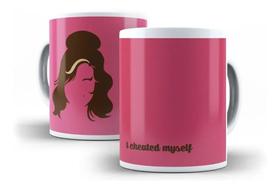 Caneca Porcelana Amy Winehouse I Cheated Myself Rock Blues Presente