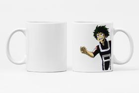 Caneca Porcelana Anime My Hero Academia Personalizada 325ml