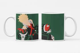 Caneca Porcelana Anime My Hero Academia Personalizada 325ml