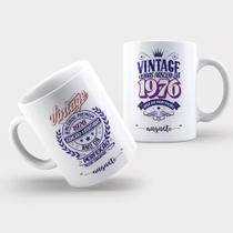 Caneca Porcelana Aniversário Ano Nascimento - MKT-01