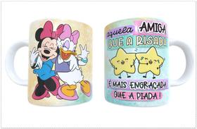 Caneca Porcelana Aquela Amiga Que a Risada é Mais Engraçada Que a Piada Est. Amizade 10 - Zlprint