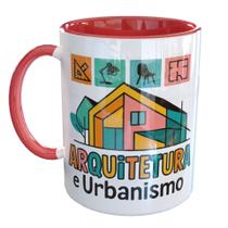 Caneca Porcelana Arquitetura e Urbanismo