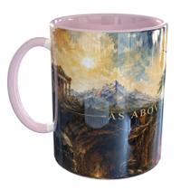 Caneca Porcelana As above, so below Hermes Trismegisto