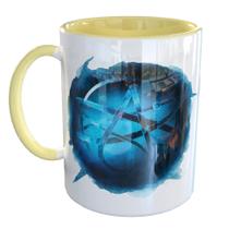 Caneca Porcelana Ateu Simbolo Atomo Ateista
