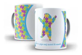 Caneca Porcelana Autista TDAH Você É A Pessoa Mais Incrível Que Existe Caneca Porcelana Autista TDAH Você É A Pessoa Mais Incrível Que Existe