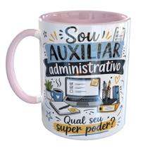 Caneca Porcelana Auxiliar Administrativo Profissional Caneca Porcelana Auxiliar Administrativo Profissional
