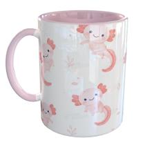 Caneca Porcelana Axolotl Salamandra