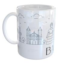 Caneca Porcelana Bahia