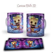 Caneca Porcelana Bebê Super Heróis 3D (510-1) Caneca Porcelana Bebê Super Heróis 3D (510-1)