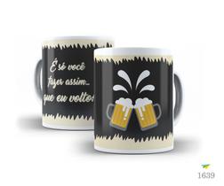 Caneca Porcelana Bebidas - Cerveja