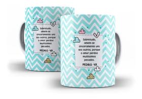 Caneca Porcelana Bíblia Versículo 10 Caneca Porcelana Bíblia Versículo 10