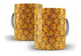 Caneca Porcelana Bolas De Basquete