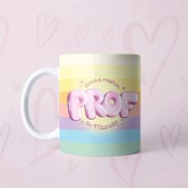 Caneca porcelana branca 325ml - Dia dos professores Caneca porcelana branca 325ml - Dia dos professores