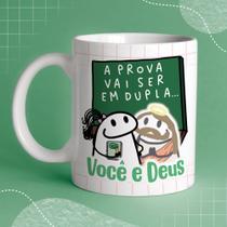 Caneca porcelana branca 325ml - Flork dia dos professores Caneca porcelana branca 325ml - Flork dia dos professores