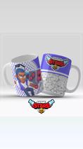 Caneca porcelana branca 'coleção star' Caneca porcelana branca 'coleção star'