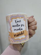 Caneca porcelana branca
