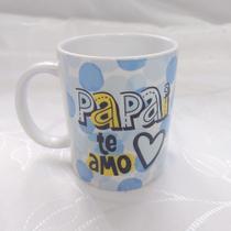 Caneca Porcelana Branca Personalizada Pai