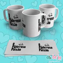 Caneca Porcelana Branca Personalizada Pai