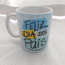 Caneca Porcelana Branca Personalizada Pai