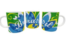 Caneca Porcelana Brasil 01