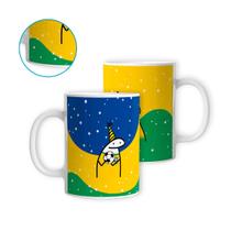 Caneca Porcelana Brasil Rumo ao Hexa Futebol Copa 325ml Caneca Porcelana Brasil Rumo ao Hexa Futebol Copa 325ml