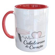 Caneca Porcelana Cabeleireira