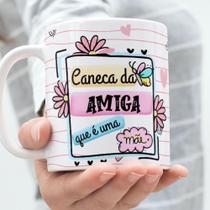 Caneca Porcelana Caneca que é uma Amiga que é uma Mãe - Dia das Mães Zlprint Caneca Porcelana Caneca que é uma Amiga que é uma Mãe - Dia das Mães Zlprint