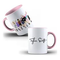 Caneca Porcelana Cantora Taylor Swift 325ml Xícara Personalizada Porcelana