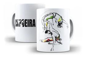 Caneca Porcelana Capoeira Presente Capoeirista