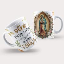 Caneca Porcelana Católica Nossa Senhora - CAT-07