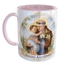 Caneca Porcelana Catolica Santo Antonio