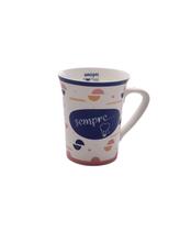 Caneca Porcelana Chá Café Amigas Para Sempre 340Ml